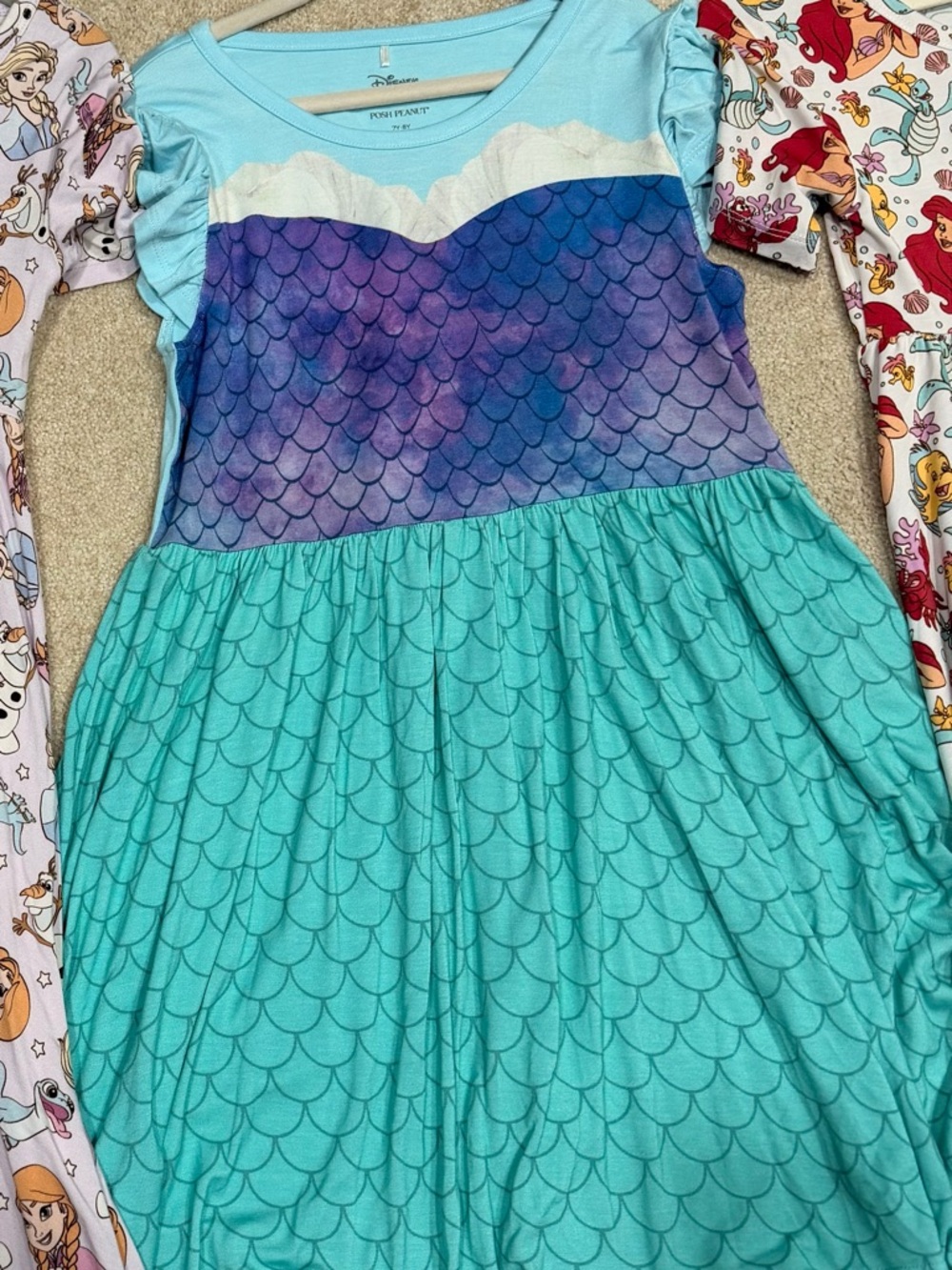 Disney Posh Peanut Ariel Mermaid Twirl Dress